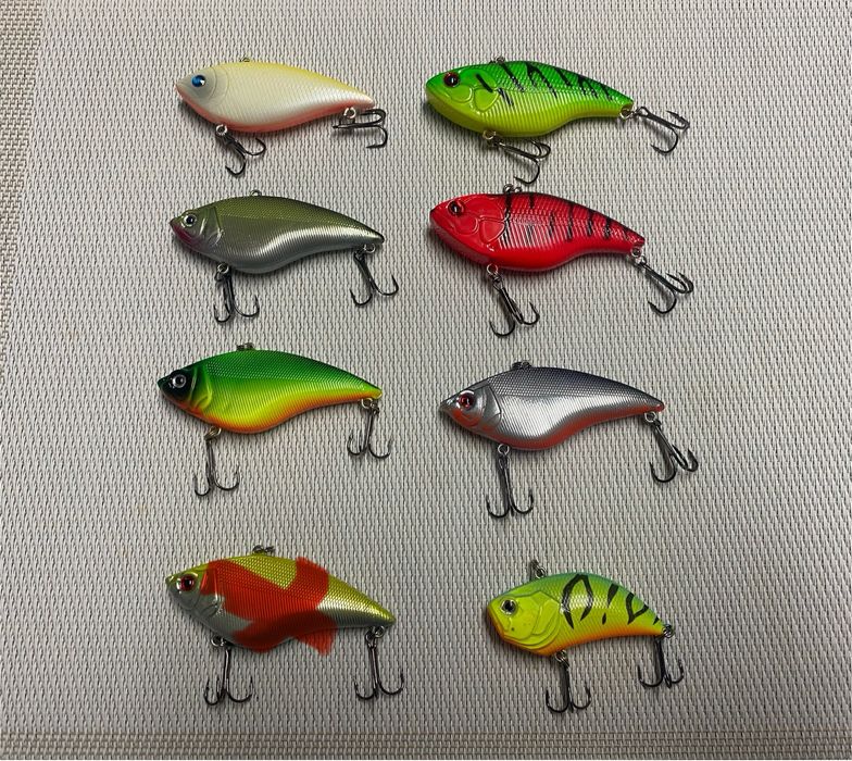 Lote de amostras (pesca ao achigã)
