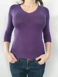 Fioletowy sweterek H&M