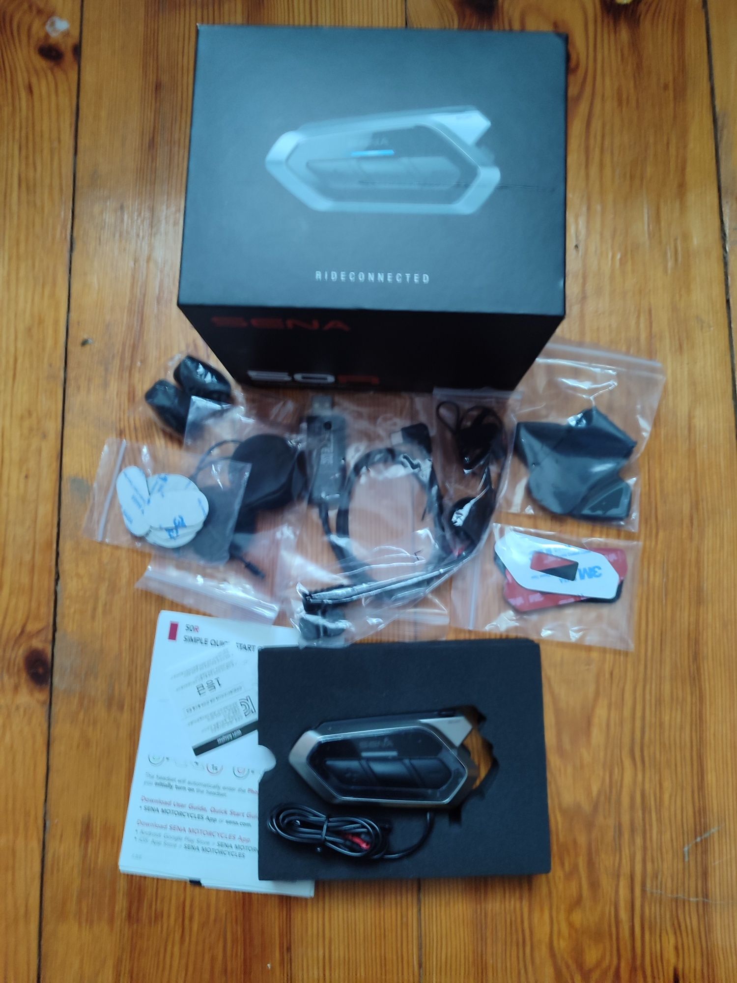 Нова мотогарнітура sena 50r з mesh