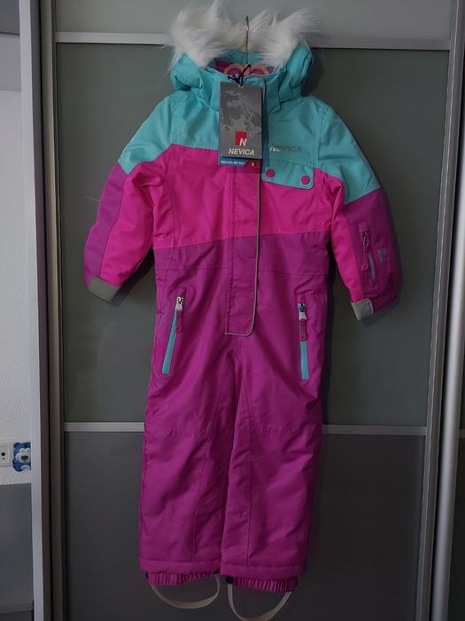 Зимовий термокомбінезон комбінезон на дівчинку nevica 3-4роки,98-110 р
