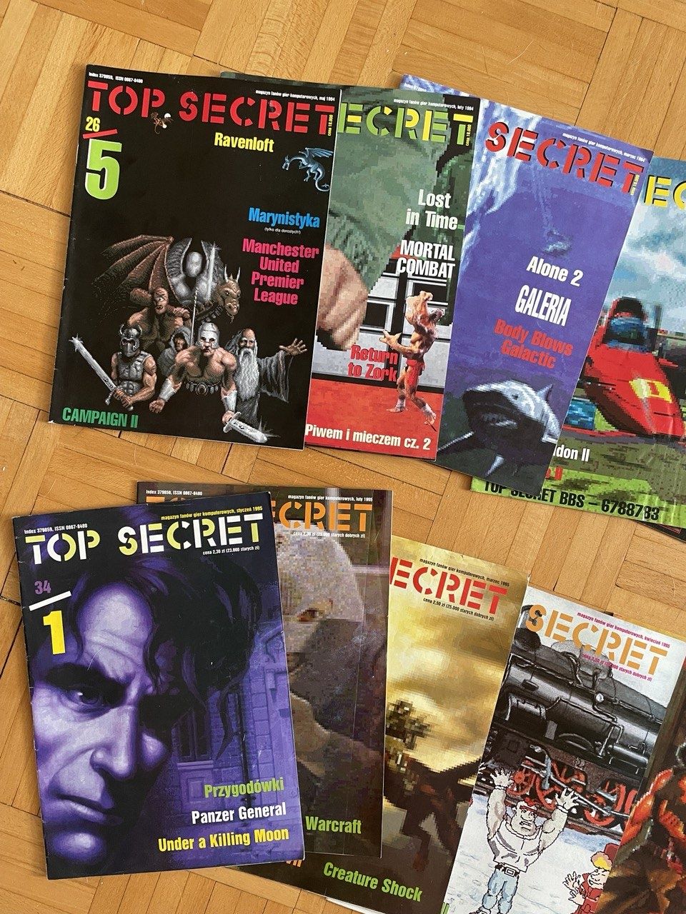 Top Secret magazyn czasopismo 94'/95'