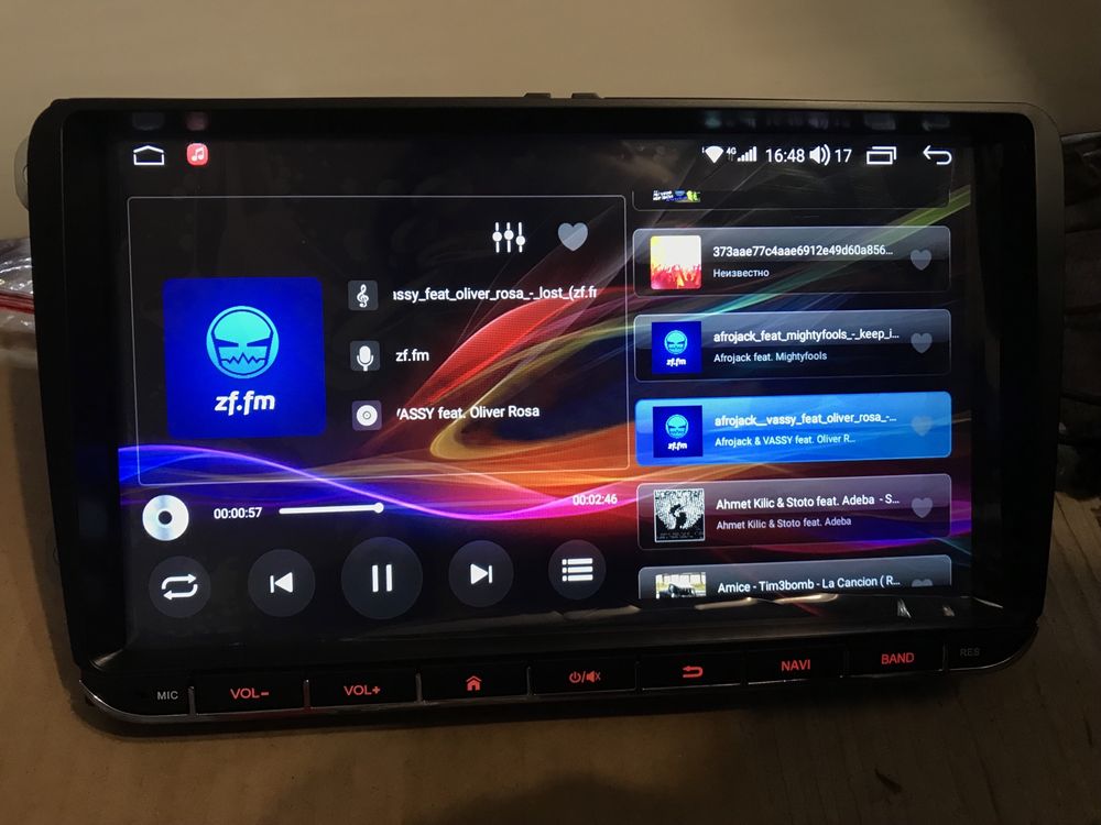 VW Skoda 9 дюймів 4/64Gb 8 ядер Android 13 4G DSP Carplay WiFi Seat