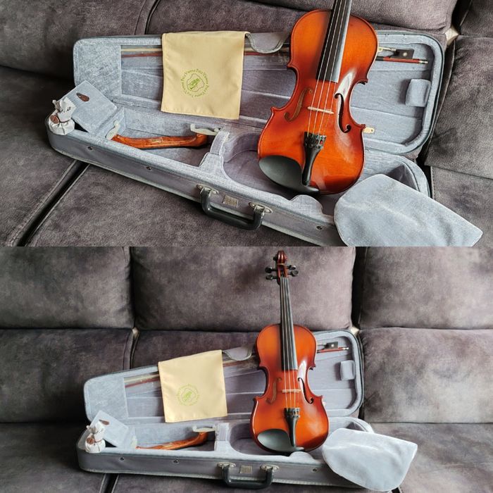 Violino inteiro 4/4 completo AJUSTADO