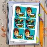 Etiquetas Escolares Personalizadas Roblox