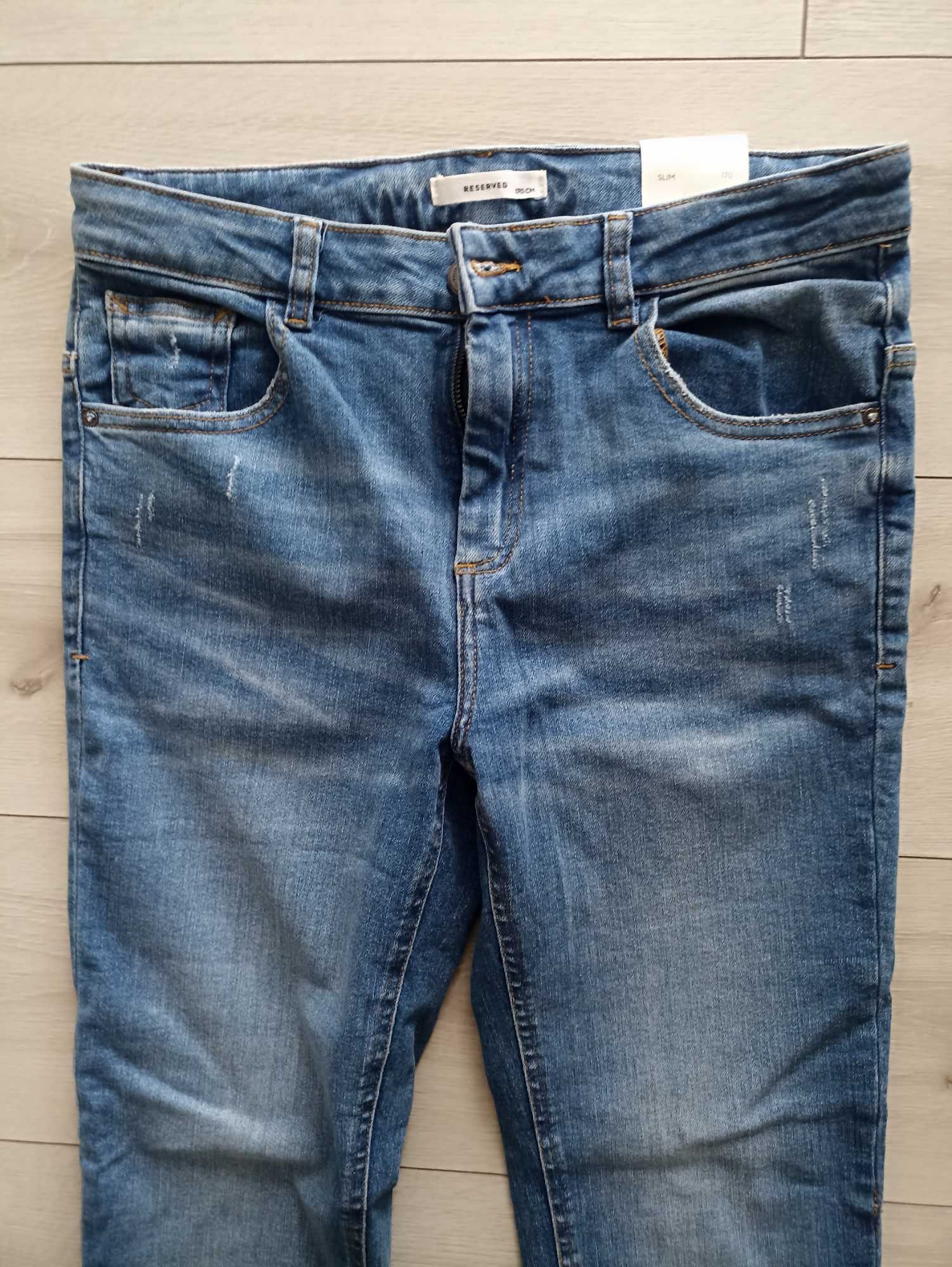 Джинси ф-ми Reserved (Польща),нові,slim,170р,чоловічі