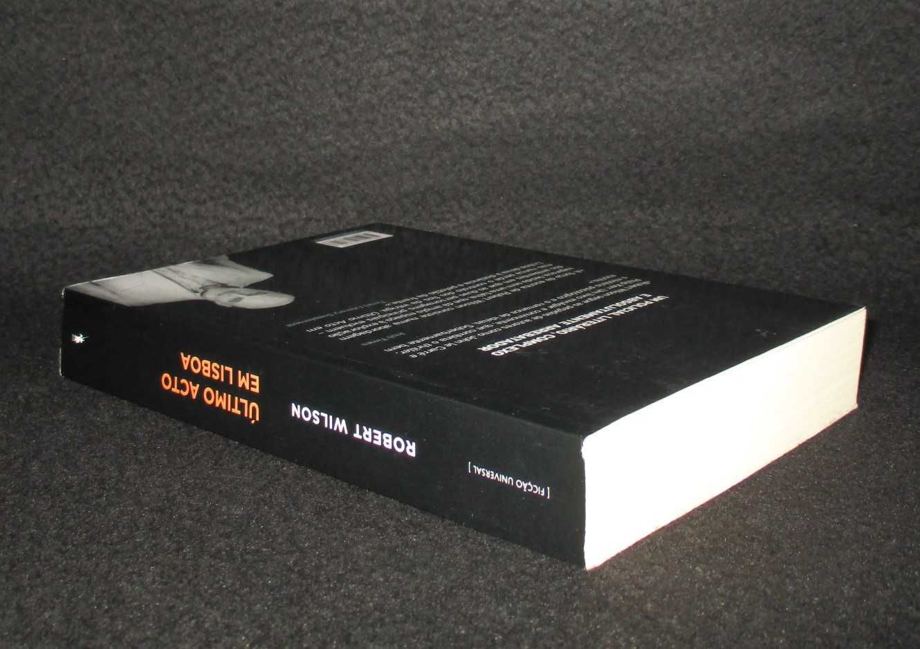 Livro Último acto em Lisboa Robert Wilson Publicações Dom Quixote