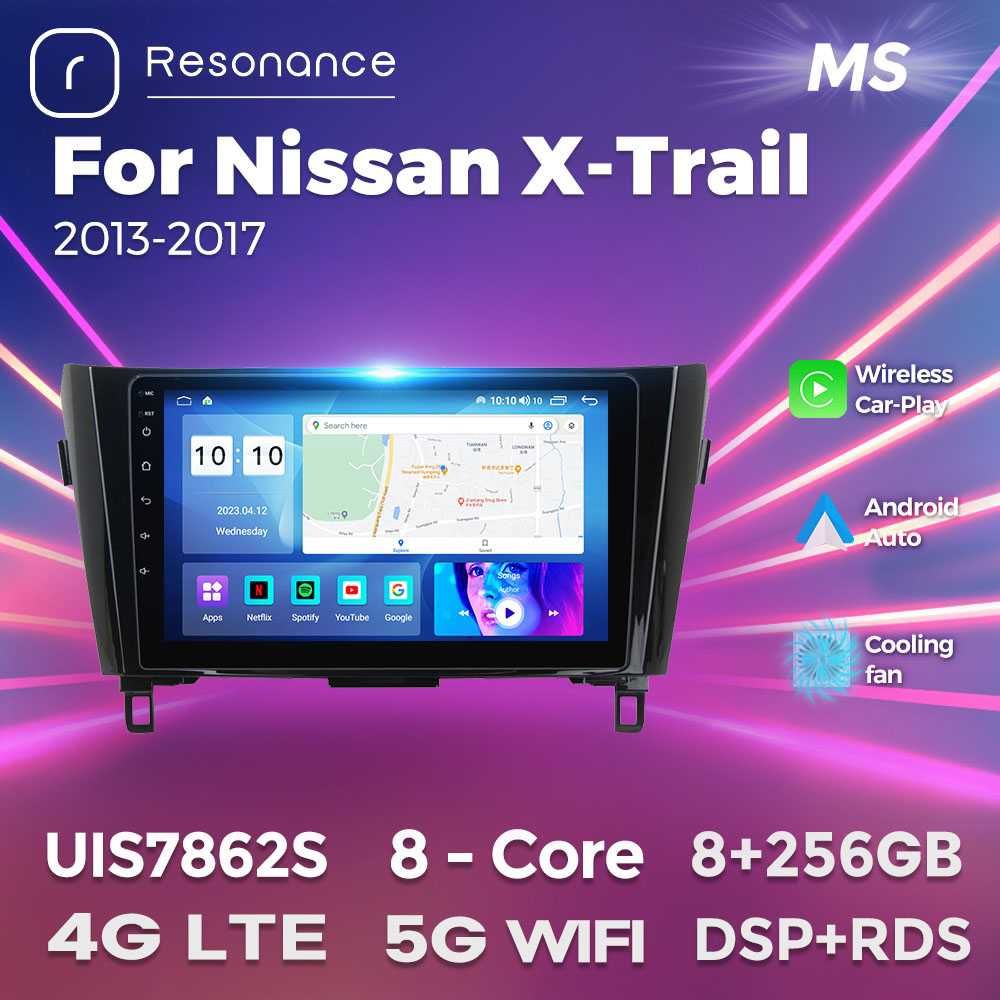 Магнітола Nissan Qashqai X-Trail android GPS навігація ніссан