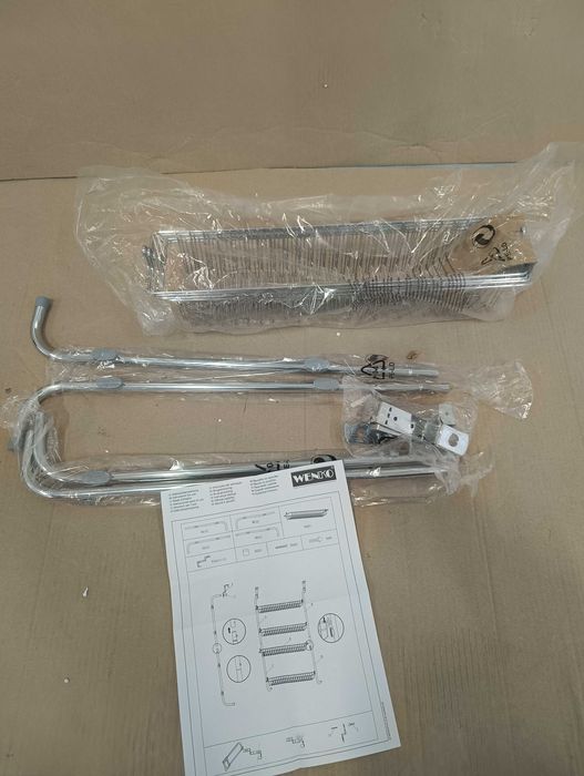 Wenko Półki na drzwi do łazienki bez Podpórek 109x14x50cm NOWA