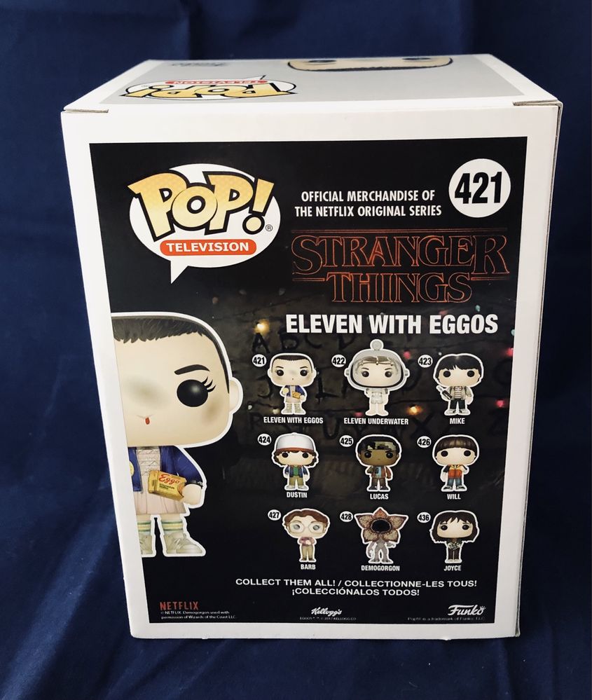 Funko POP! Stranger Things Eleven with eggos 421 CHASE