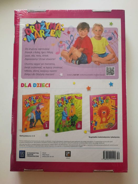 Box WSiP drużyna marzeń 4 czterolatek