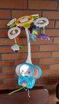 Karuzela muzyczna dla dziecka do łóżeczka słonik lusterko Fisher price