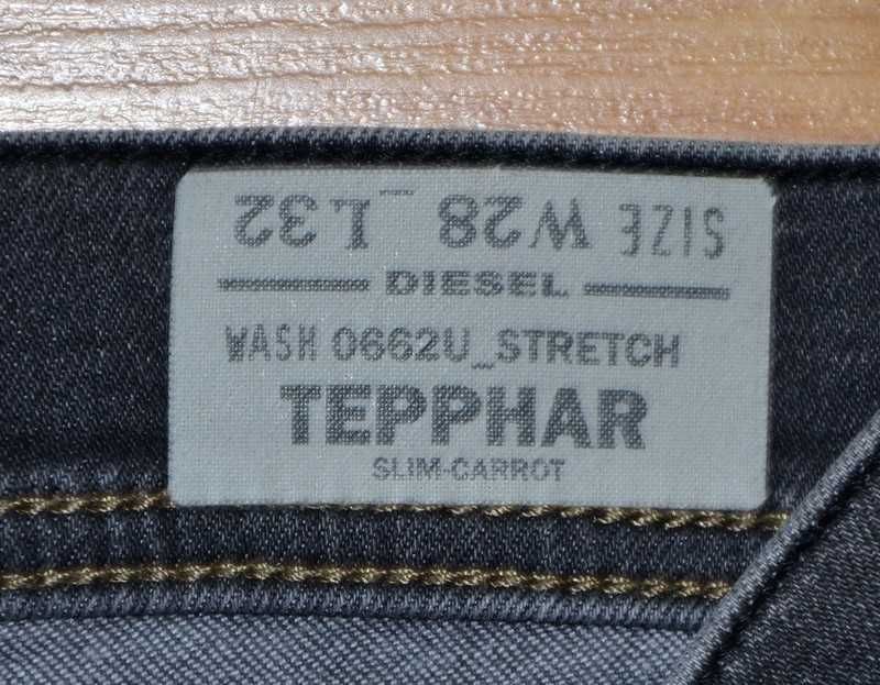 Diesel Tepphar Slim Jeans spodnie _W28 L32