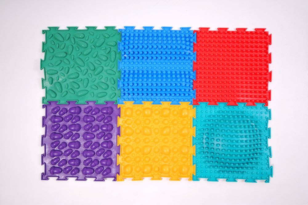 Масажний ортопедичний килимок-пазл Stopafit 4-10 модулів