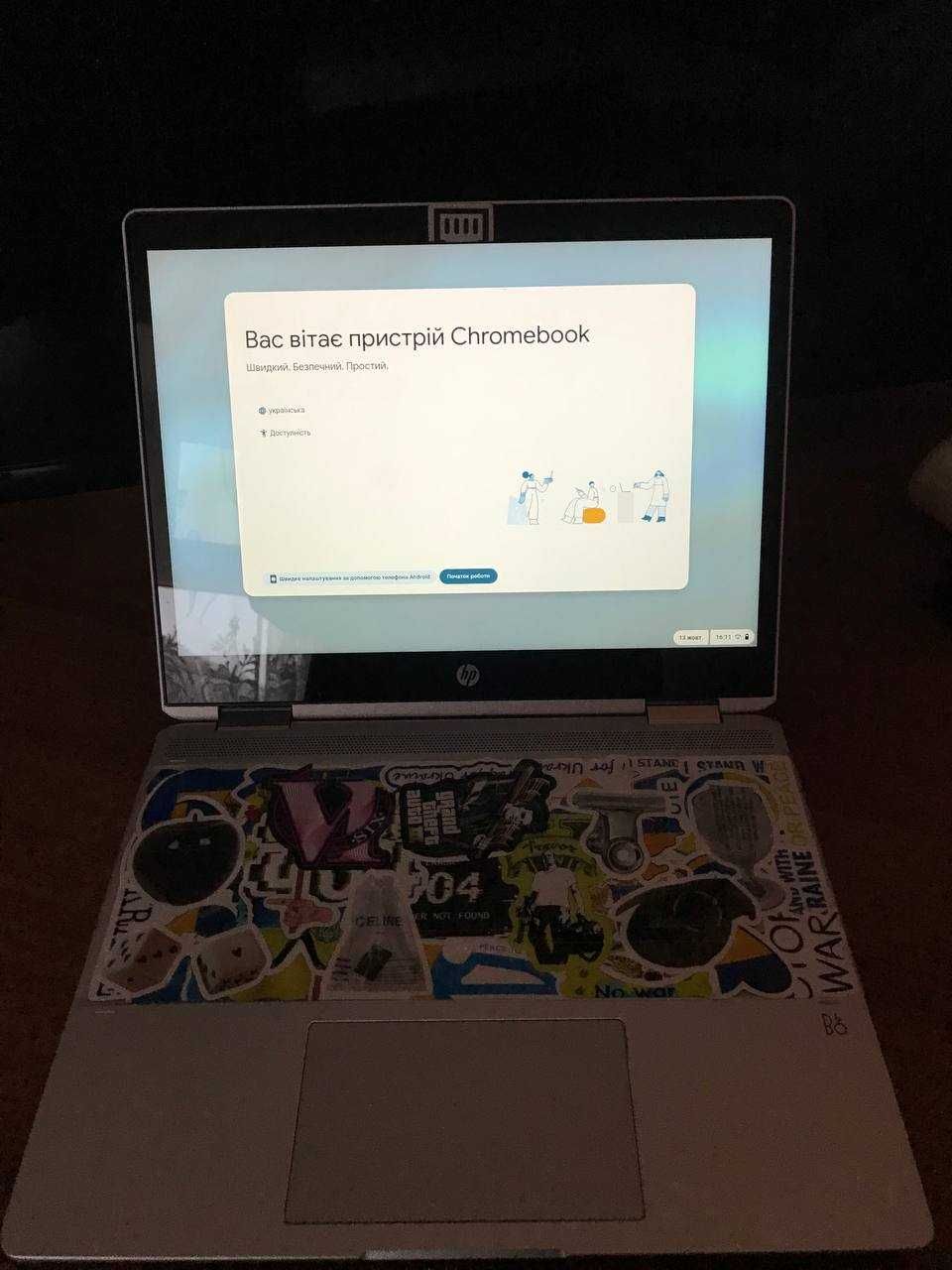 Chromebook 32gb white