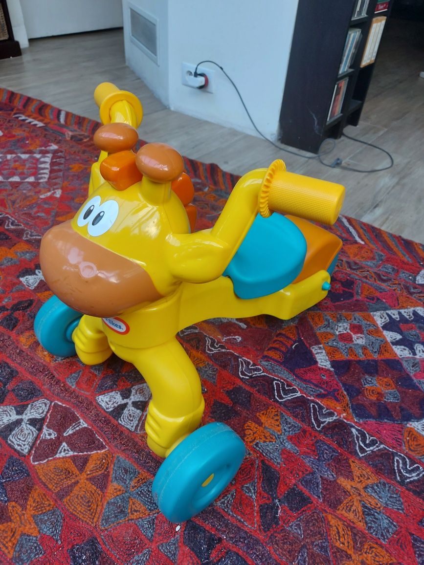 Rowerek little tikes żyrafa z kierownicą