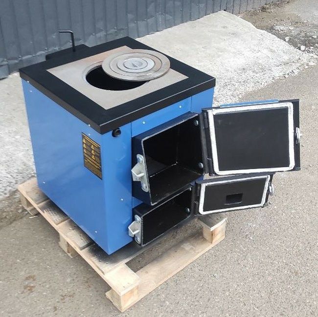 ‼АКЦІЯ.Твердотопливний котел, котли тривалого горіння ІДМАР з Плитою‼