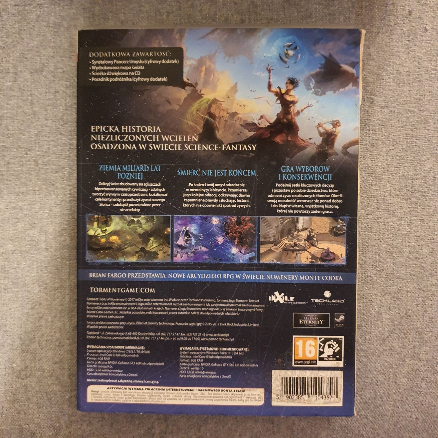 Torment Tides of Numenera PC DVD day one edition