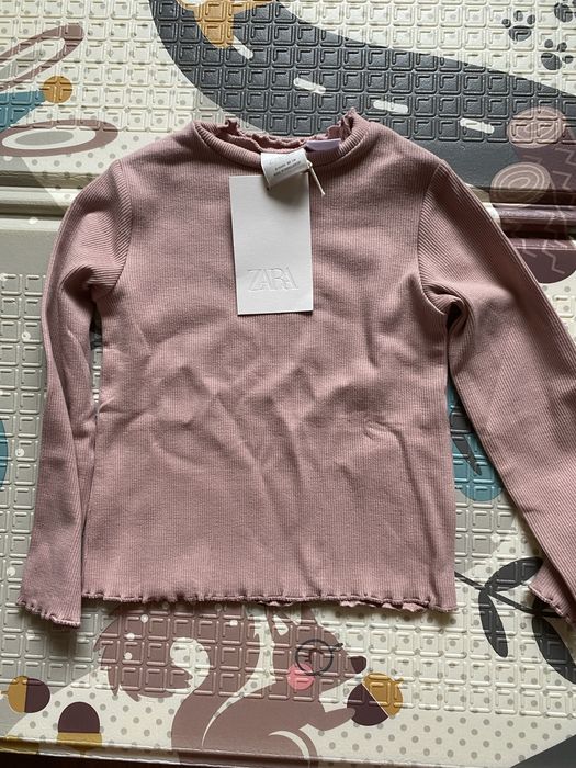 NOWA z metka bluzka z dlugim rekawem 92 ZARA