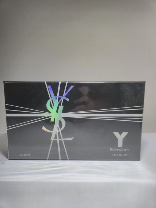 Elegancki zestaw zapachowy Yves Saint Laurent – Y (3 x 30 ml)