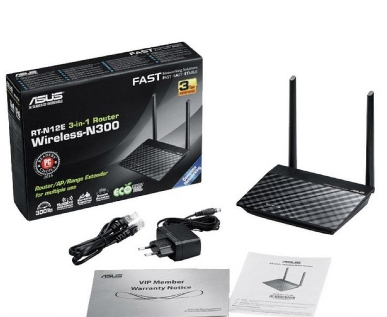 Продам Wi-Fi роутер ASUS RT-N12E Wireless-N300