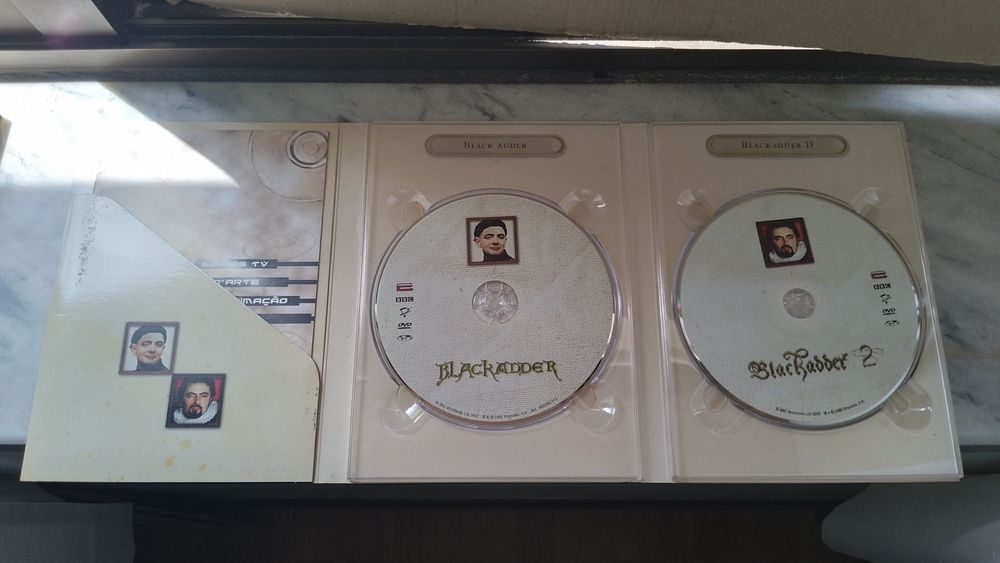 DVD Blackadder (Séries 1 e 2)