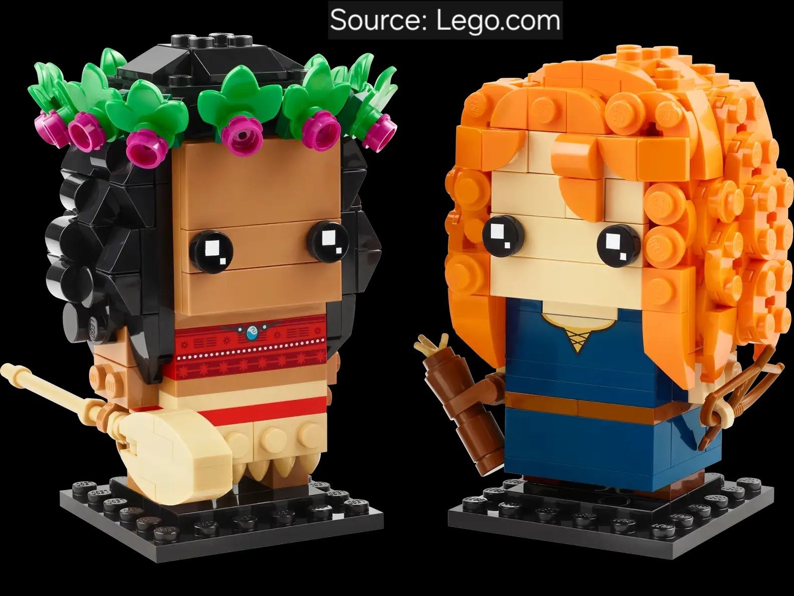 ENVIO GRATIS-LEGO 40621 Moana & Merida (Brickheadz)