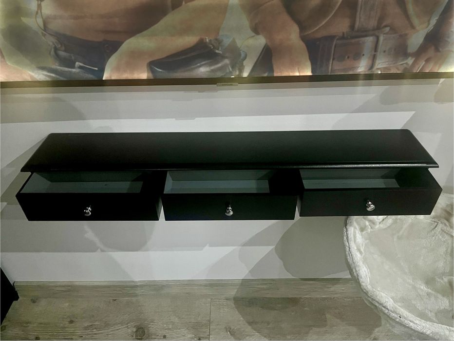 polka szafka mala  duzaz szufladami polka pod telewizor do przedpokoju