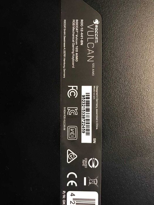 Клавіатура Roccat Vulcan 120 AIMO