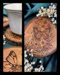 2. Podstawka pod kubek/ filiżankę KOLEKCJA BUTTERFLY