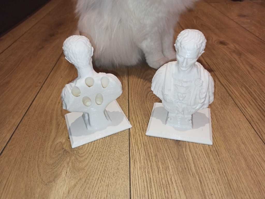 Druk 3D figurka Juliusz Cezar trzy kolory wybor