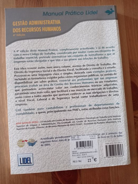 Gestão administrativa dos recursos humanos - Lidel