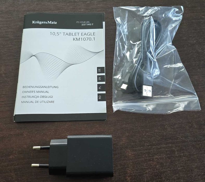 # Tablet Kruger&Matz EAGLE 1070 10,5" 6/128GB WiFi GPS LTE jak nowy #