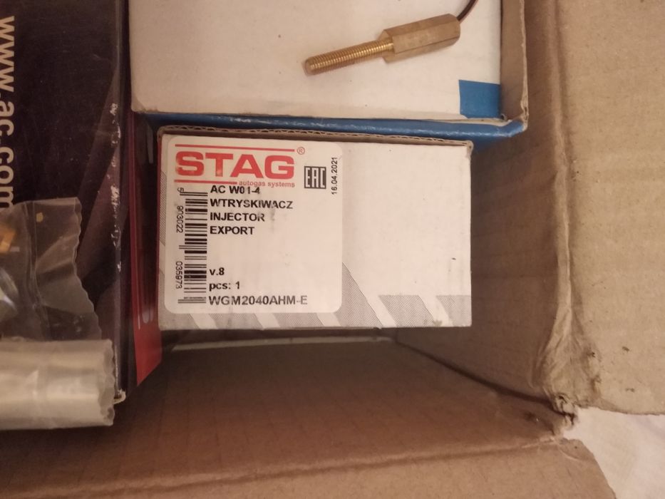 Гбо 4 Томасетто Stag kомплект новое