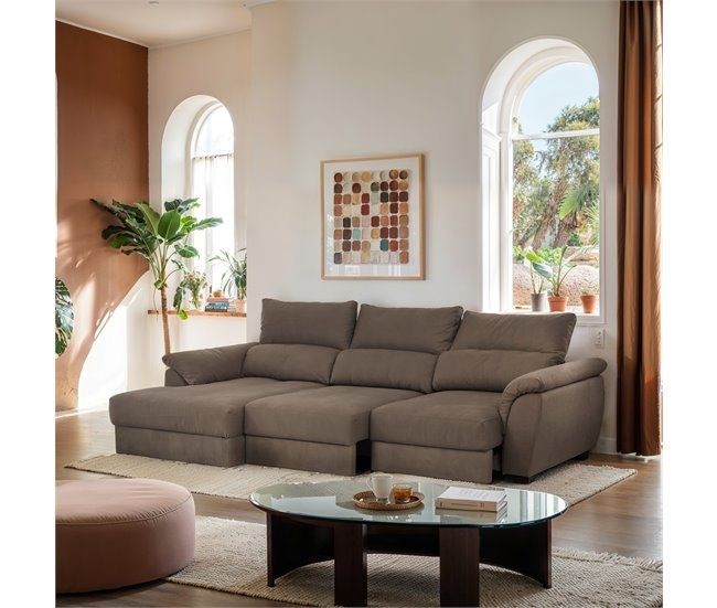 Chaise longue BENSON com cama esquerda
