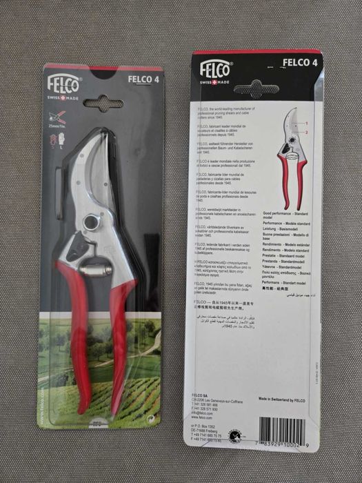 Компактные  секаторы Felco 2,4,6,7,8,9,11,12,14,15,16,100
