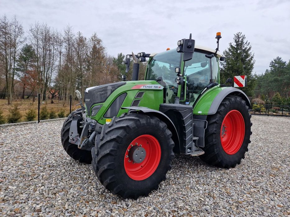 Fendt 720 VARIO POWER PLUS  PNEUMATYKA GPS TUZ Klima Miękka Oś/Kabina 2020R 55KM/H Sprowadzony