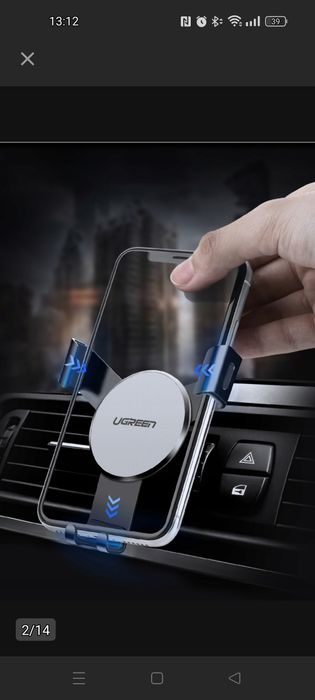 WYTRZYMAŁY STATYW Uchwyt samochodowy szybę kokpit deske telefon