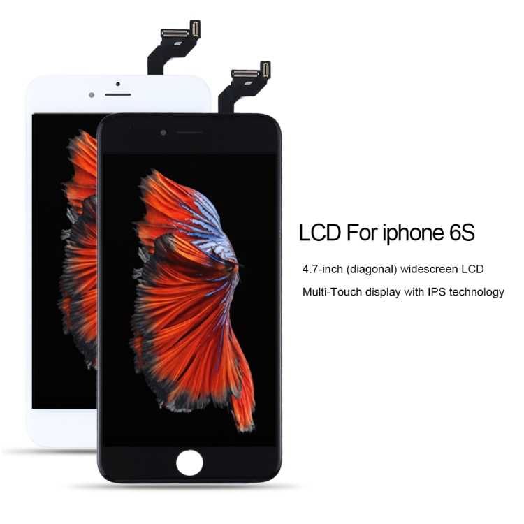 Ecra LCD Display Touch para iPhone 6S - Preto / Branco