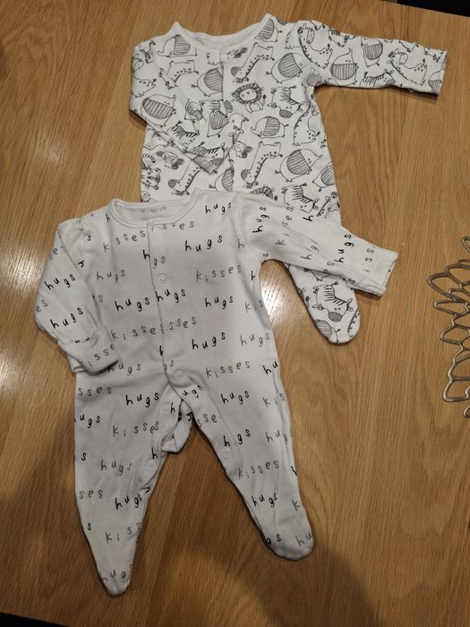 Komplet pajacykow ,śpioszków