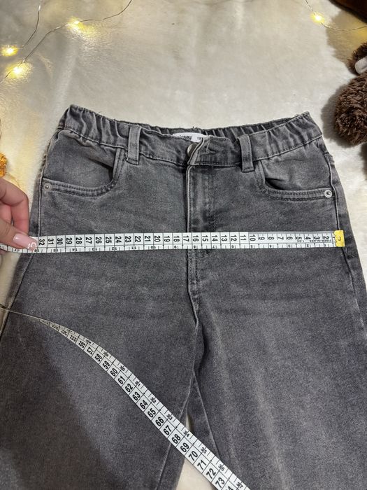 Сірі джинси на хлопчика 128 см