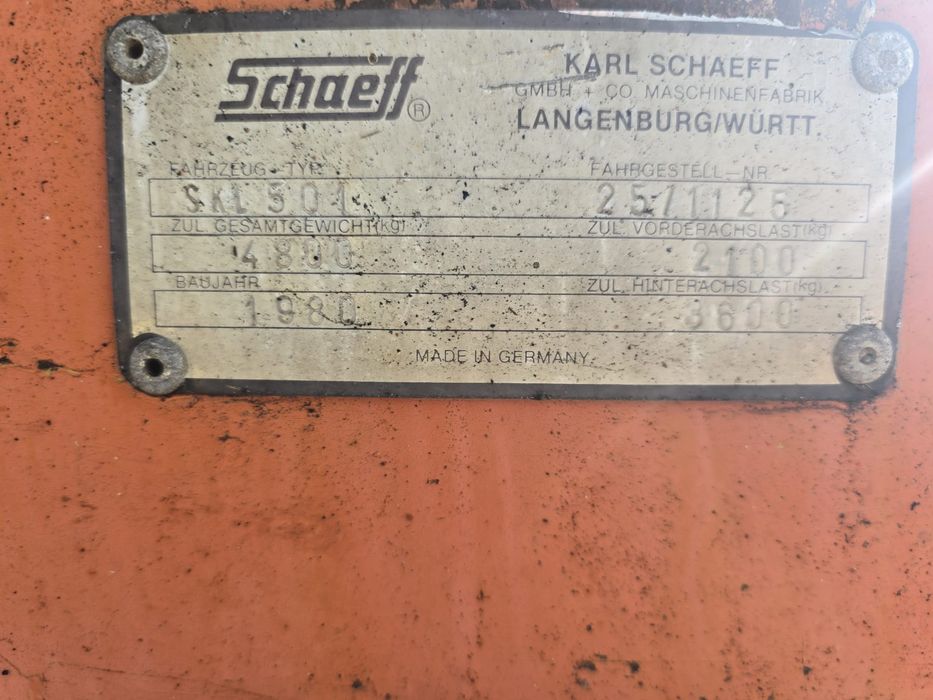 Ładowarka Schaeff SKL 501