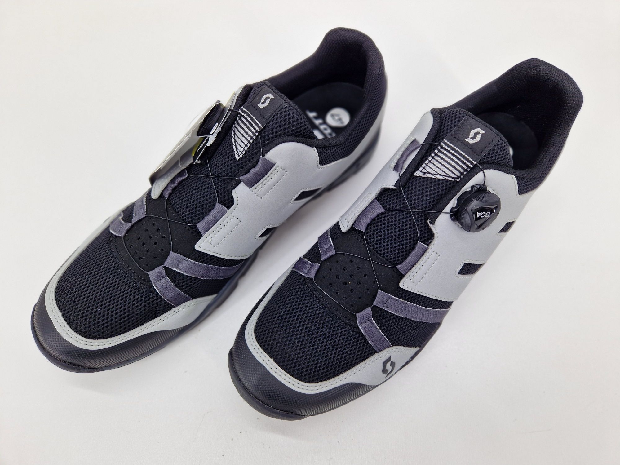 (BU92) NOWE Buty Rowerowe SCOTT Sport CRUS-R BOA Reflective Rozmiar 48