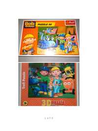 Puzzle Bob Budowniczy dawna wersja 2 komplety