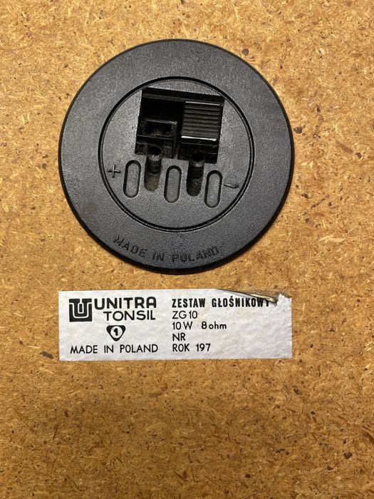 Dwa glosniki UNITRA tonsil 30w 8 ohm