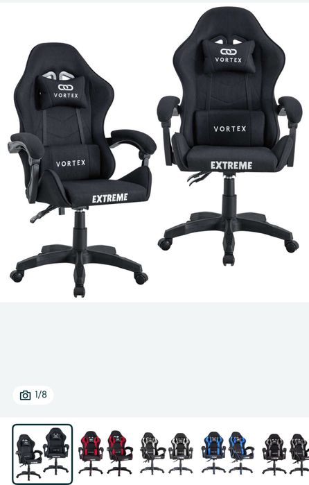 Ігрове крісло ТКАНЕВІ  Геймерське Комп'ютерне спортивне крісло офісне