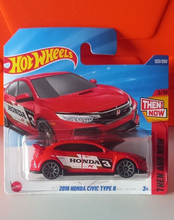 2018 honda civic type r hot wheels