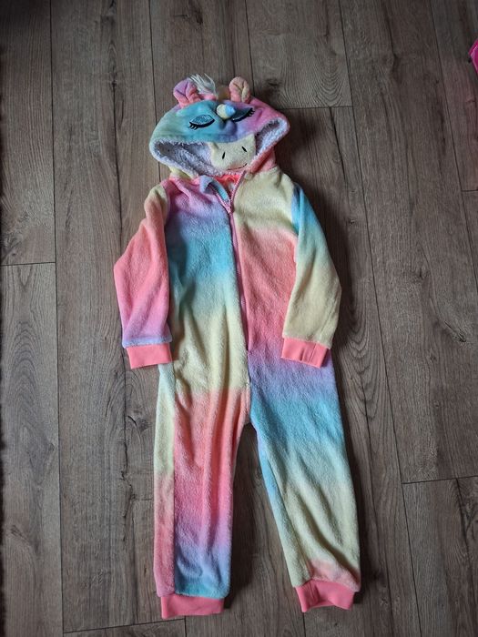 Kombinezon jednorozec dla dziewczynki rozmiar 104