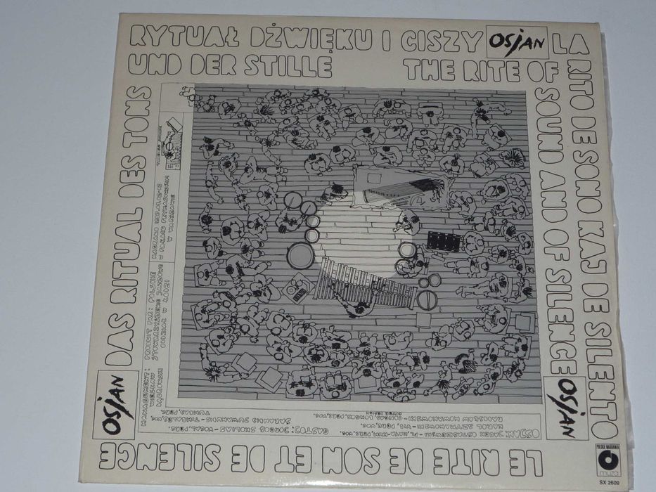 Osjan ‎– Rytuał Dźwięku I Ciszy - 1.wyd.1988 stan kolekcjonerski MINT+