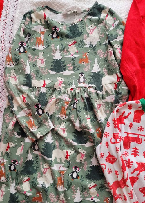 Новорічні речі для дівчинки Новорічна сукня плаття піжама реглан кофта