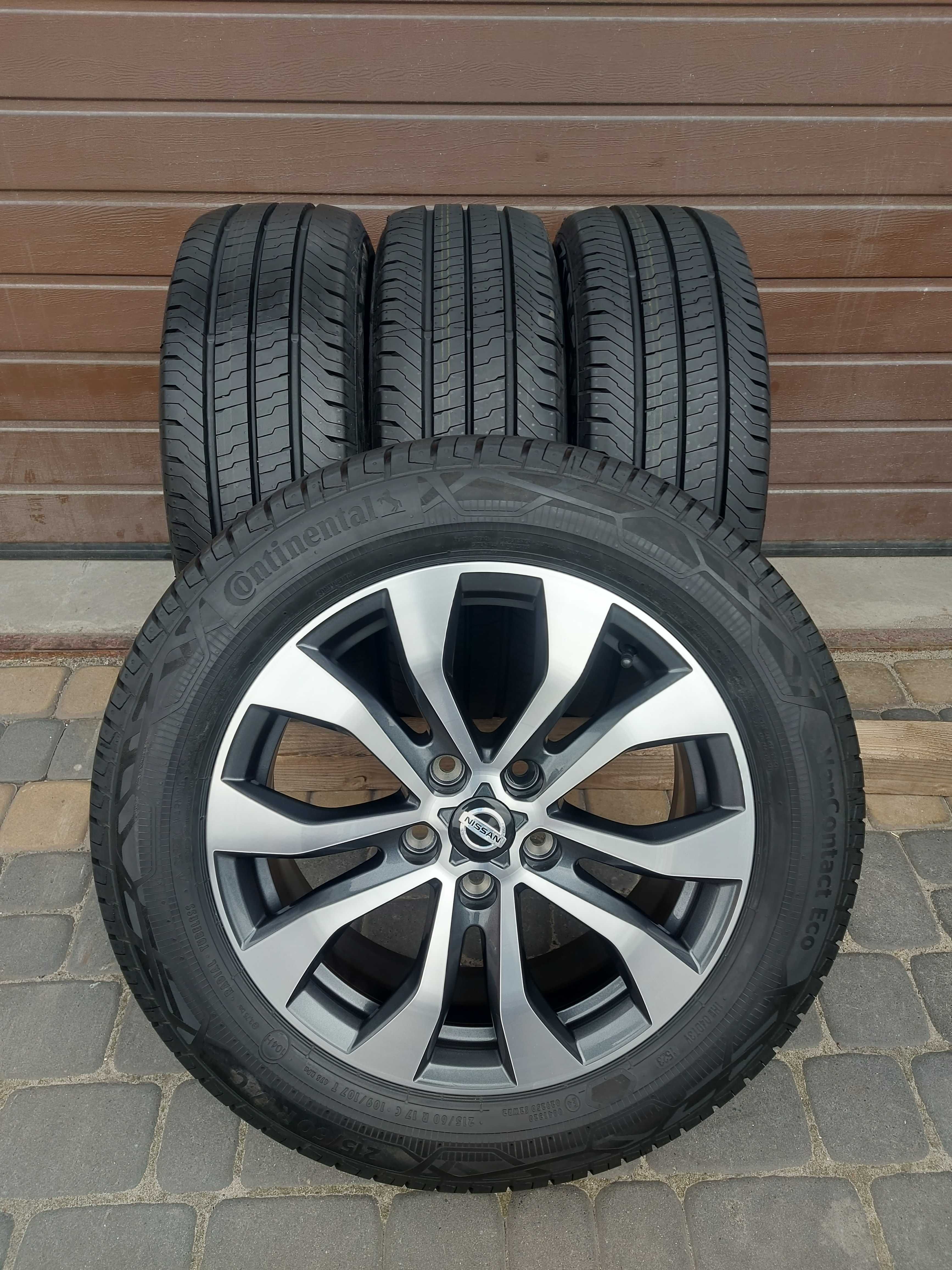 NOWE Letnie Koła Nissan Primastar 5x114,3 17'' 7J ET43 215/60R17C 23r.